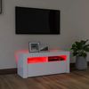 vidaXL TV-Schrank mit LED-Leuchten Weiß 90 x 35 x 40 cm, Mit Beleuchtung [804319] Bild 5