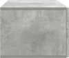 vidaXL Wandmontierter TV-Schrank Betongrau 98 x 41 x 30 cm 898018 Bild 5