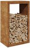 vidaXL Brennholzregal 60x40x100 cm Wetterfester Stahl 850995 Bild 3