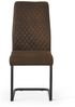 B&D home Freischwinger THEO (4er Set, 4 St), Esszimmerstuhl, kippsicher, gepolstert, pulverbeschichtet Bild 2