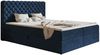 AX LIVING Boxspringbett Bonio VIII – 160 cm Breite, Schlafkomfort Blau Bild 1