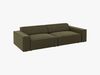 Micadoni 3-Sitzer Sofa Jodie Samt Bluvel Grün Bild 3