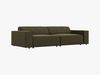 Micadoni 3-Sitzer Sofa Jodie Samt Bluvel Grün Bild 2