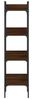 vidaXL Bücherregal 4 Böden Braun Eichen-Optik 35x30x138,5 cm 838852 Bild 5