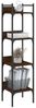 vidaXL Bücherregal 4 Böden Braun Eichen-Optik 35x30x138,5 cm 838852 Bild 4