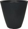 Heimwerkercenter Blumentopf MePla Blumentopf Orvieto ø30 / H29cm Anthrazit, frostfester Kunstoff Bild 2