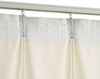 vidaXL Verdunkelungsvorhänge mit Haken 2 Stk. Samt Creme 140x245cm 134518 Bild 4