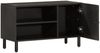 vidaXL TV-Schrank Schwarz 80x31x46 cm Massivholz Mango 356834 Bild 2