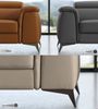 Sofanella Dreisitzer LIVORNO Ledersofa Echtleder Lederbezug in Braun Bild 2