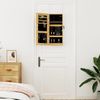 vidaXL Schmuckschrank mit Spiegel Wandmontage 30x8,5x67 cm 353210 Bild 3