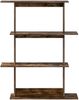 vidaXL Wandregal Raucheiche 100 x 20 x 126 cm Holzwerkstoff 8012064 Bild 3