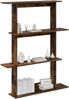 vidaXL Wandregal Raucheiche 100 x 20 x 126 cm Holzwerkstoff 8012064 Bild 2