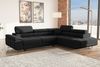Stylefy Marokko Ecksofa Schwarz Strukturstoff INARI Rechts Bild 2