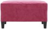 vidaXL Fußhocker Weinrot 70x55x41 cm Samt 349321 Bild 3