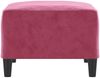 vidaXL Fußhocker Weinrot 70x55x41 cm Samt 349321 Bild 4