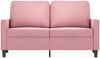 vidaXL 2-Sitzer-Sofa Rosa 120 cm Samt 359192 Bild 3