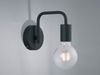 Minimalistische LED Wandlampe Schwarz mit Schalter, Höhe 15cm Bild 3