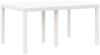vidaXL Garten Essgruppe 7 pcs Weiß Polt Rattan 3378566 Bild 5