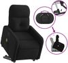 vidaXL Massagesessel mit Aufstehhilfe Schwarz Stoff 3206806 Bild 5