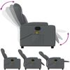 vidaXL Massagesessel Relaxsessel Grau Kunstleder 3206022 Bild 5