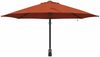 Garten-Sonnenschirm, Terrassenschirm Terrakotta 248 x 248 x 148 cm Bild 4