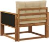 vidaXL Outdoor Mittelsofa Natur 3438842 Bild 5