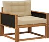 vidaXL Outdoor Mittelsofa Natur 3438842 Bild 2