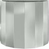 vidaXL Pflanzkübel Silber 60 x 30 x 50 cm Verzinkter Stahl 883722 Bild 5