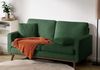 Patbrela Sofa 2-Sitzer-Sofa aus Cord für das Wohnzimmer robustes, Sofa mit Holzgestell für kleine Räume oder das Büro Bild 1