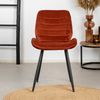 Bronx71 Esszimmerstuhl Samt Toby modern kupfer Bild 2