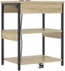 vidaXL Nachttisch Sonoma-Eiche 41 x 31 x 51 cm Holzwerkstoff 859537 Bild 2