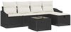 vidaXL Sofa Set mit Kissen 5 pcs Poly-Rattan 3360598 Bild 2