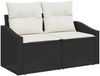vidaXL Sofa Set mit Kissen 5 pcs Poly-Rattan 3360598 Bild 4