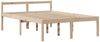 vidaXL Seniorenbett mit Kopfteil 120x190 cm Massivholz Kiefer 3305853 Bild 5
