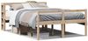 vidaXL Seniorenbett mit Kopfteil 120x190 cm Massivholz Kiefer 3305853 Bild 2