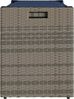vidaXL Outdoor-Sitzbank mit Stauraum und Kissen Grau 100 cm 4104067 Bild 5