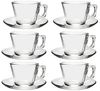 Kaffee Tassen mit Unterteller Vela - 12tlg. Set Bild 4