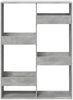vidaXL Bücherregal 100 x 33 x 135 cm Holzwerkstoff, Betongrau Bild 4