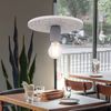 Hängeleuchte Metall, grau, Terrazzo-Steinoptik, D 23 cm Bild 5