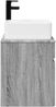 vidaXL Wandmontierte Waschbecken-Vanität Grau Sonoma 49 x 41 x 63 cm 890568 Bild 3