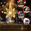 Elegear LED-Lichterkette LED Stern Fensterdeko, Warmweiß weihnachtsdeko, Faltbar, mit 3m Kabel, 62×39cm Bethlehemstern, 360 LEDs, IP20, inkl. Haken & Kabelbinder Bild 3
