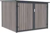 Vente-unique - NIKI Gartenhaus Metall Braun - B 189 cm x H 142 cm x L 189 cm Bild 5