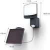 Lutec Sunshine 6925701345 LED Solar Wandleuchte 1-flammig ECO Light Bild 4