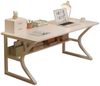 GarveeMore Eckschreibtisch Computer Desk Gaming Desk Gaming PC Tisch mit Aufbewahrungsregalen Bild 5
