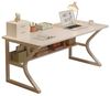 GarveeMore Eckschreibtisch Computer Desk Gaming Desk Gaming PC Tisch mit Aufbewahrungsregalen Bild 4