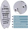 Plankenschild Wanddeko Home mit 3 Haken Bild 4