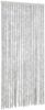 vidaXL Fliegenvorhang Grau 90x200 cm Chenille 377348 Bild 2