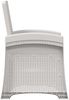 vidaXL Liegesessel Garten Rattan-Optik Weiß und Anthrazit PP 8012009 Bild 4