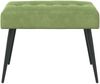 vidaXL Bank mit Knopfheftung Hellgrün 60 x 40 x 45 cm Samt 42038504 Bild 2