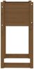 vidaXL Pflanzkübel Honigbraun 40x40x81 cm Massivholz Kiefer 822128 Bild 5